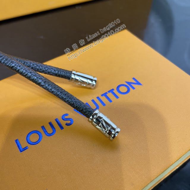 LOUIS VUITTON專櫃新款包包 路易威登LEATHER ROPE鑰匙扣 LV繩結包飾 M67224  ydh4058